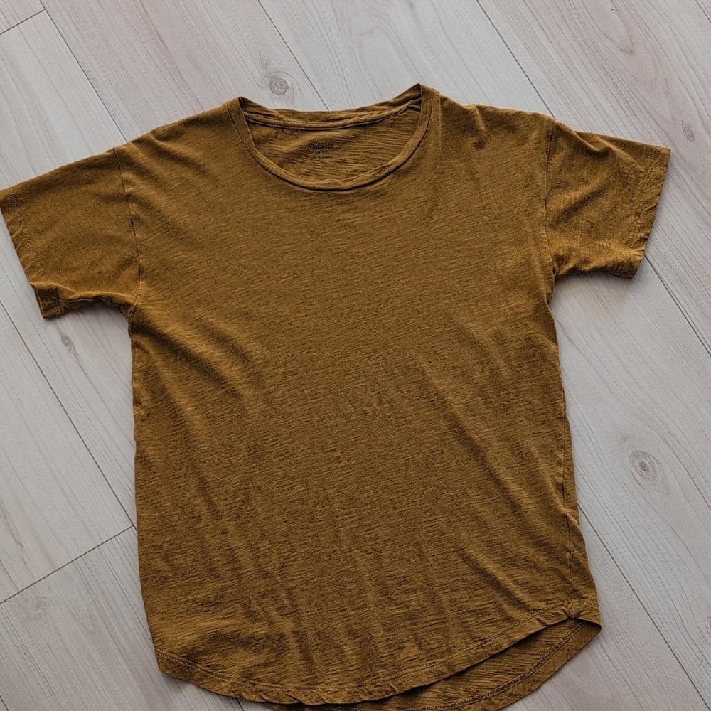 Madewell Mustard Tee
